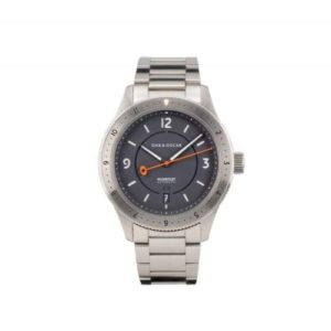 Oak & Oscar watch silver with grey dial